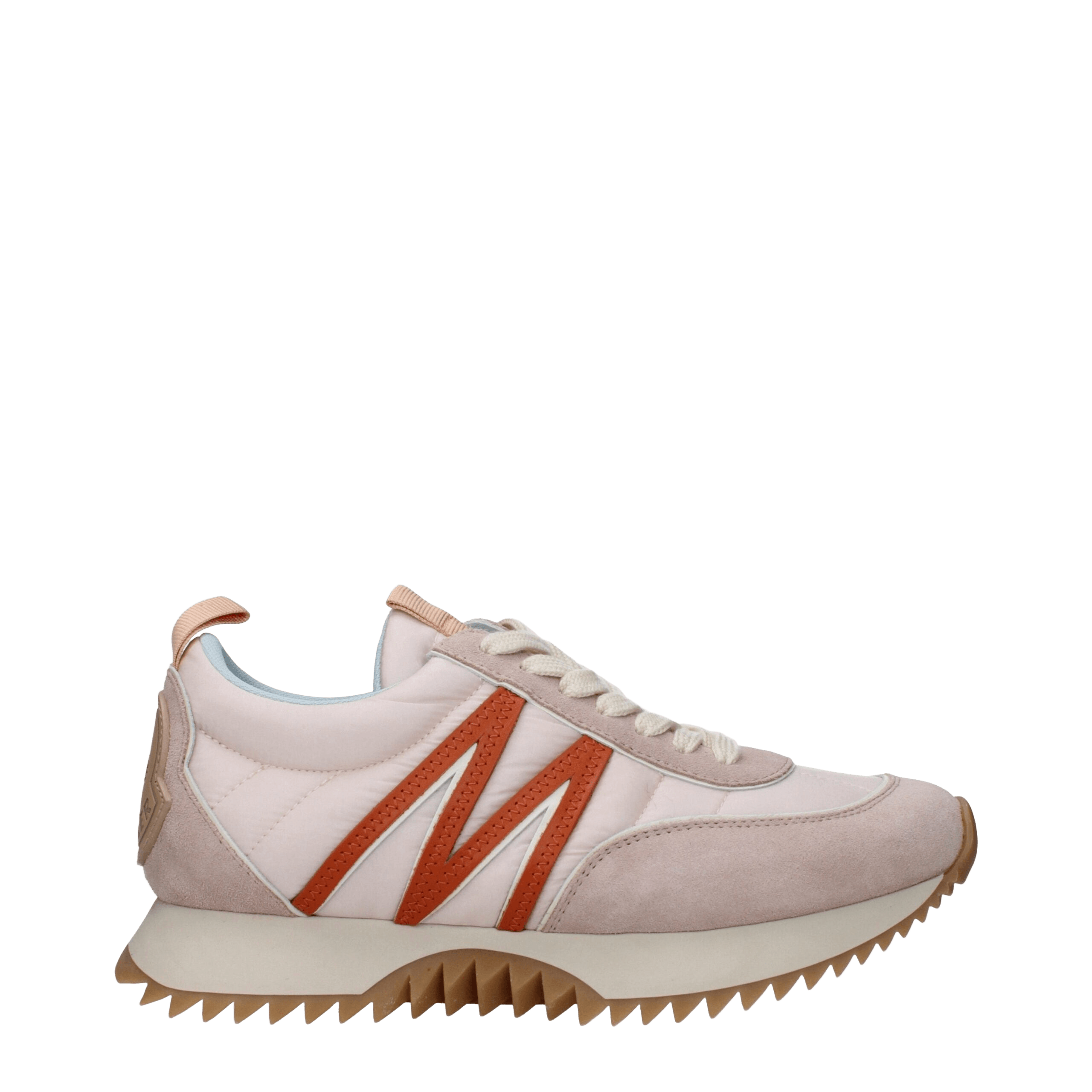 Moncler Pink Fabric Chunky Sneakers Glam Steals