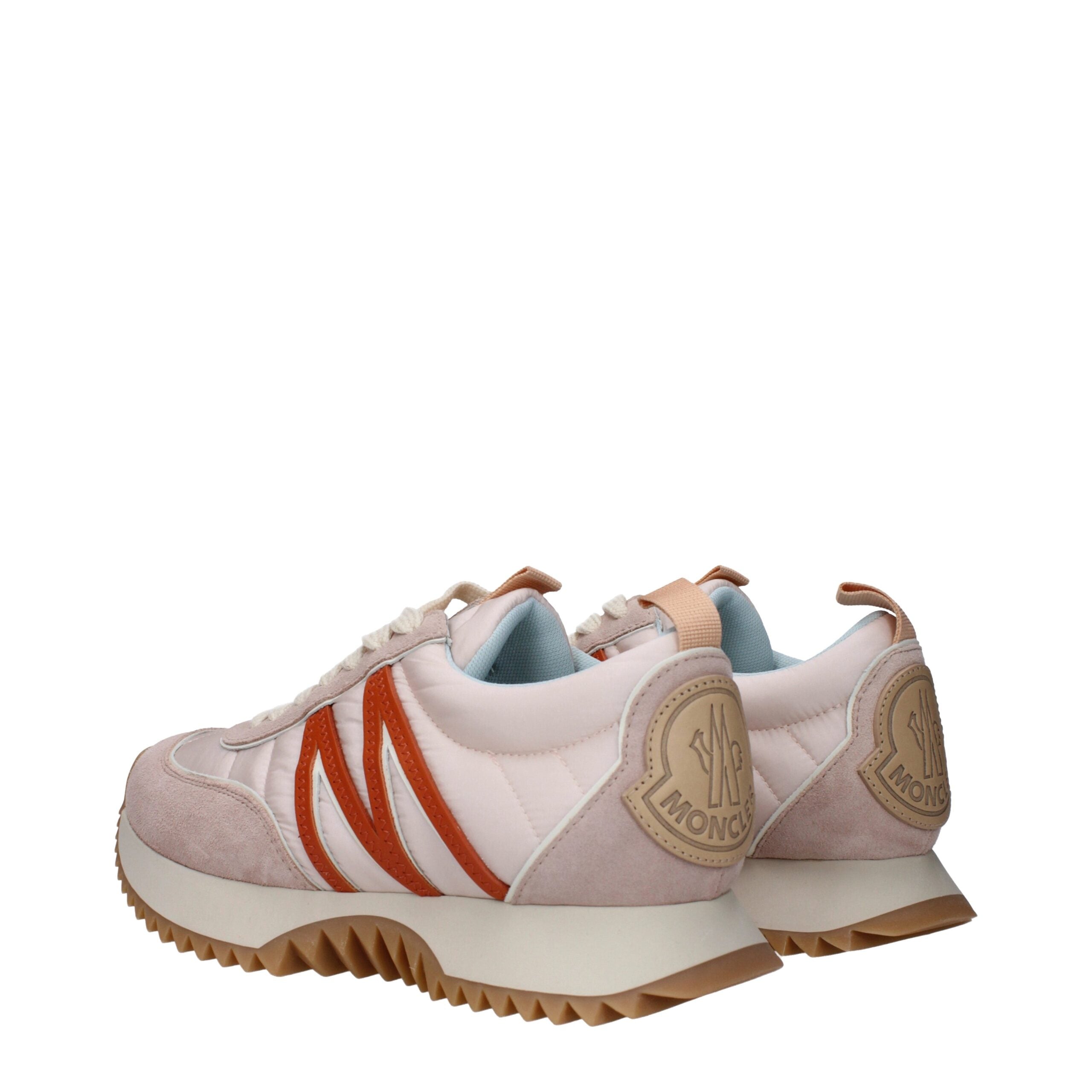 Moncler Pink Fabric Chunky Sneakers Glam Steals