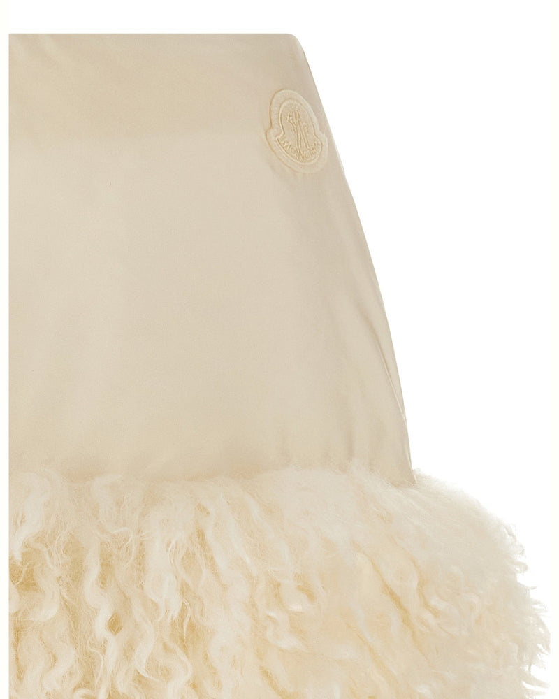 Moncler Teddy Insert Skirt Glam Steals