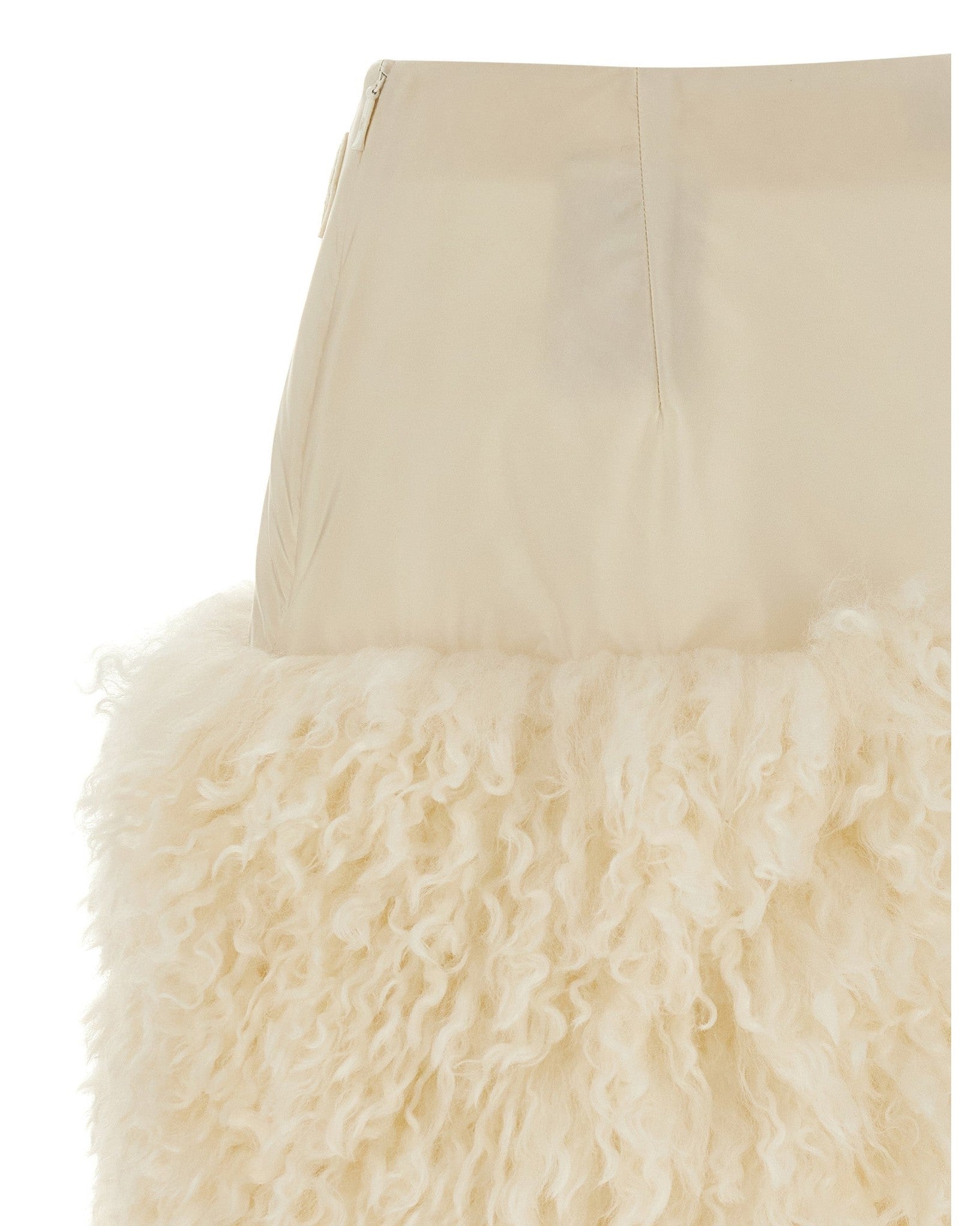 Moncler Teddy Insert Skirt Glam Steals