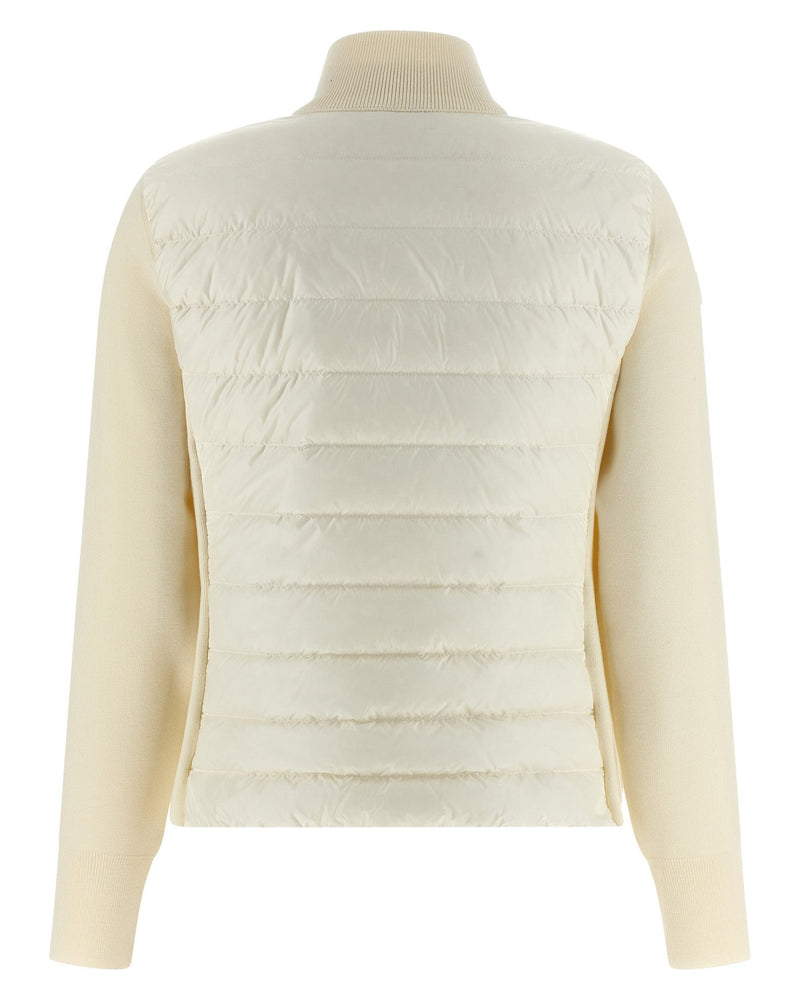 Moncler Two-material Cardigan Glam Steals