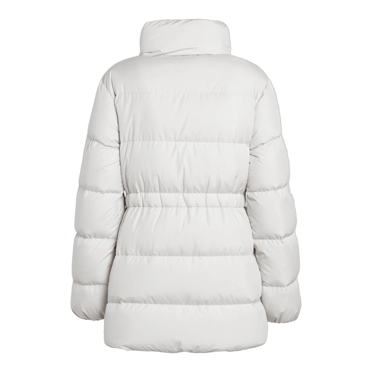 Moncler White Zip Up Down Jacket Glam Steals