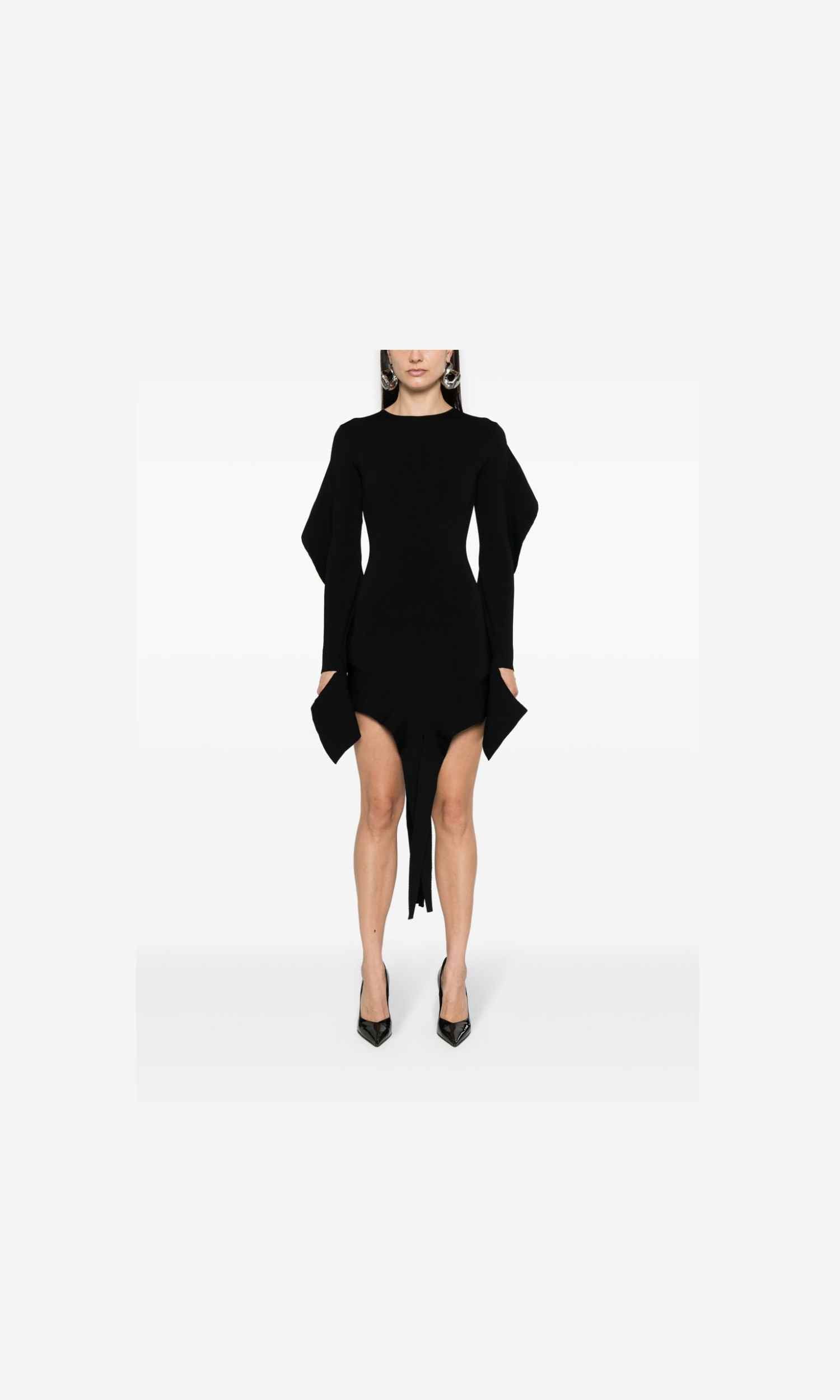 Mugler Black Dress Glam Steals