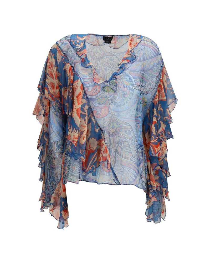 Multicolor Silk Pattern Shirt