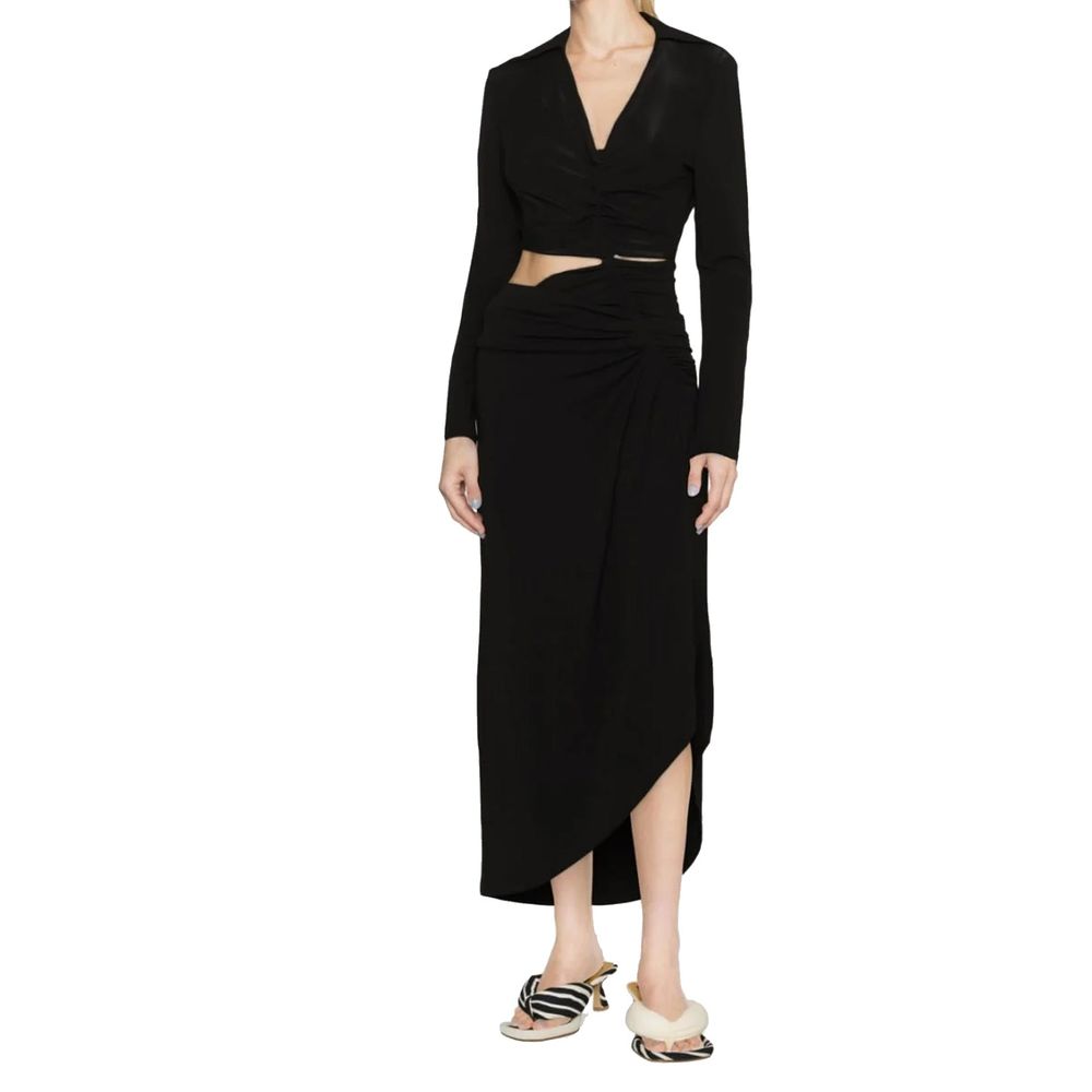 Off-White Cut Out Midi Dress Glam Steals