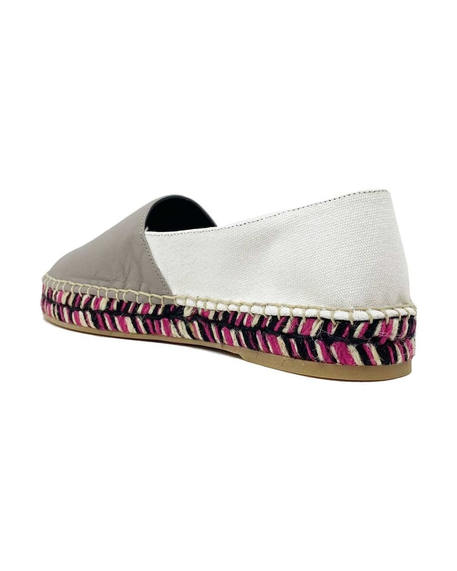 Off-White Leather Espadrilles Glam Steals