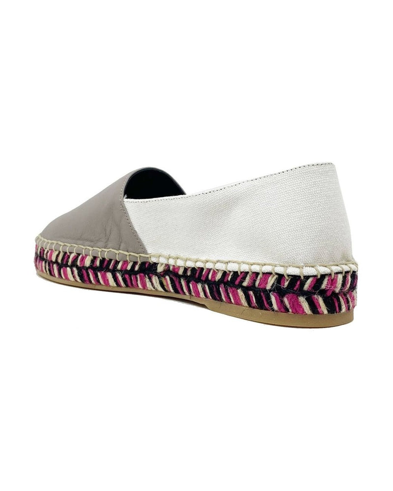 Off-white Beige Calfskin Espadrilles Glam Steals