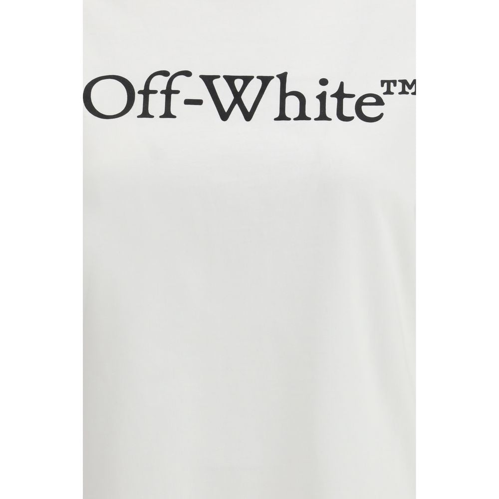 Off-white Cotton White T-shirt Glam Steals