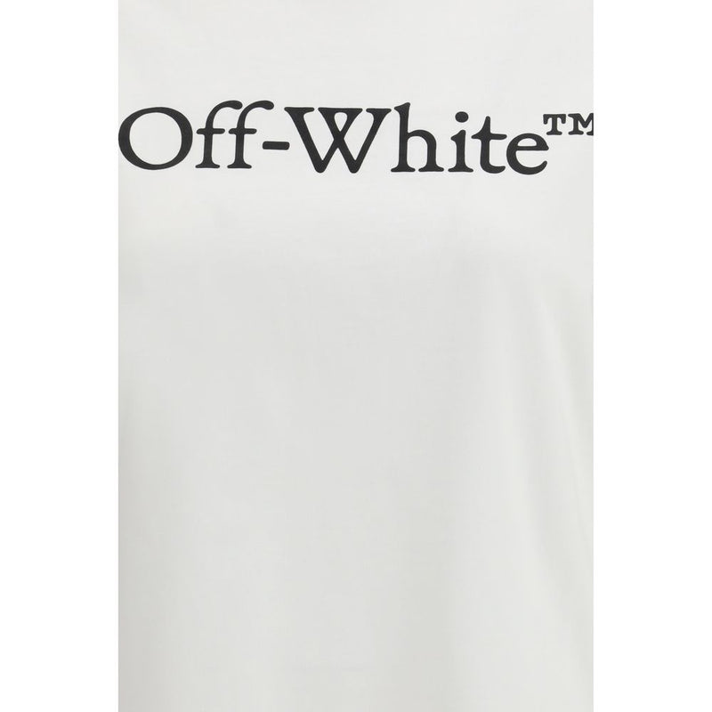 Off-white Cotton White T-shirt Glam Steals