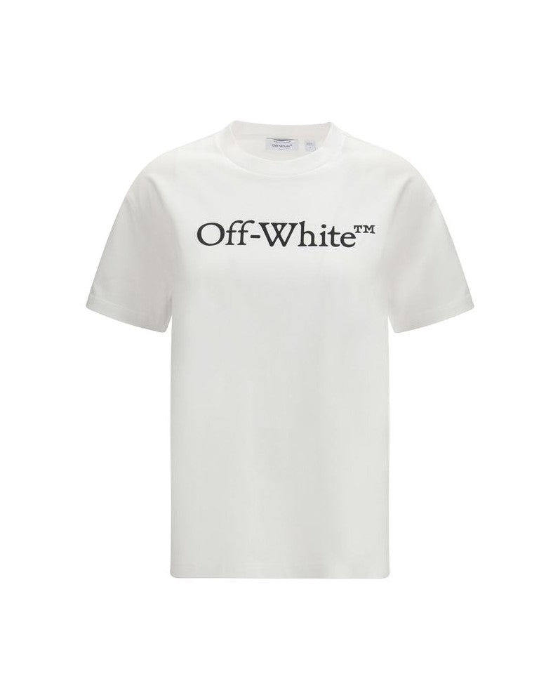 Off-white Cotton White T-shirt Glam Steals