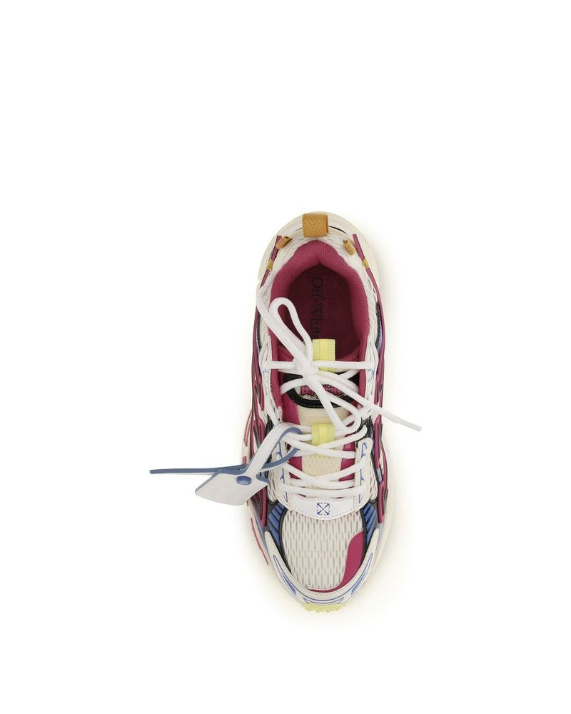 Off-white Multicolor Polyamide Athletic Sneakers Glam Steals