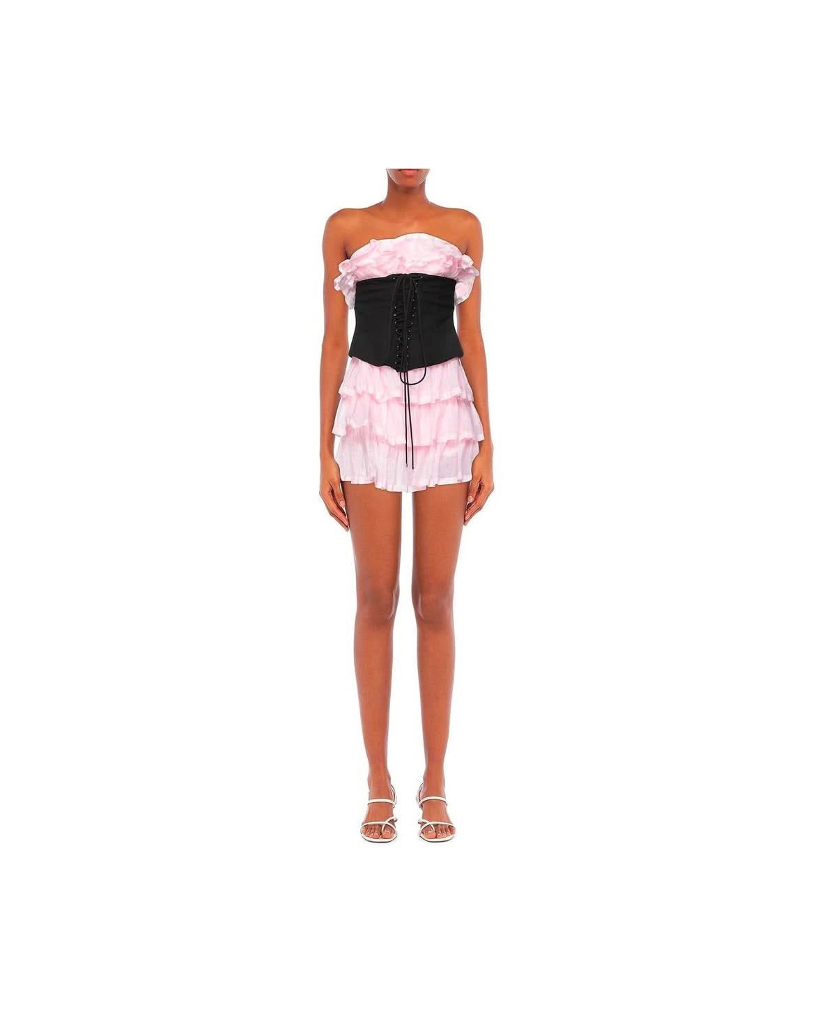 Philosophy Di Lorenzo Serafini Cotton Cocktail Dress Dresses