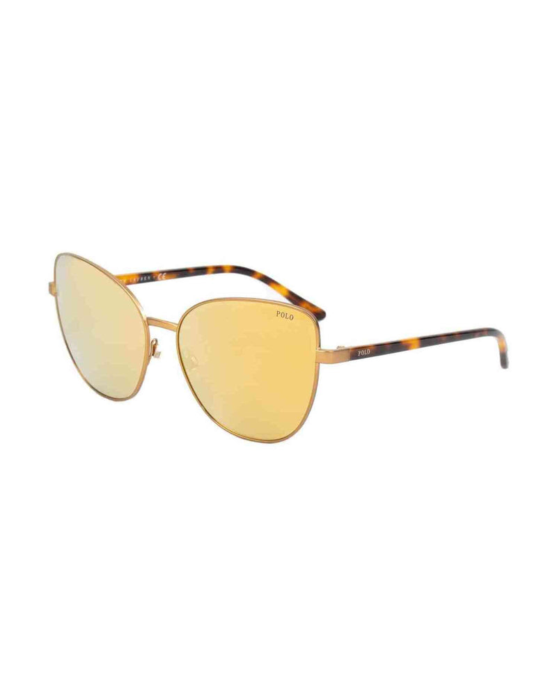 Polo Ralph Lauren Brown Metal Sunglasses Glam Steals