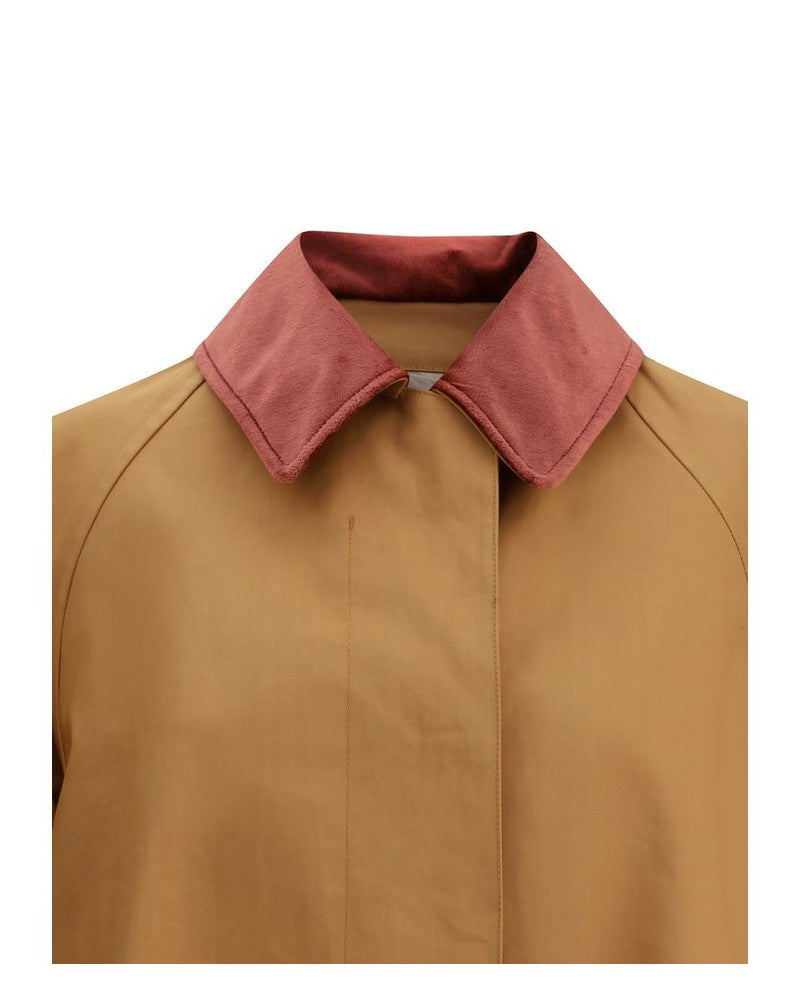 Prada Beige Cotton Coat Glam Steals