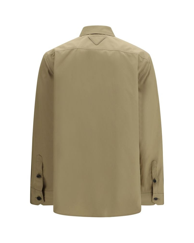 Prada Beige Cotton Shirt Glam Steals