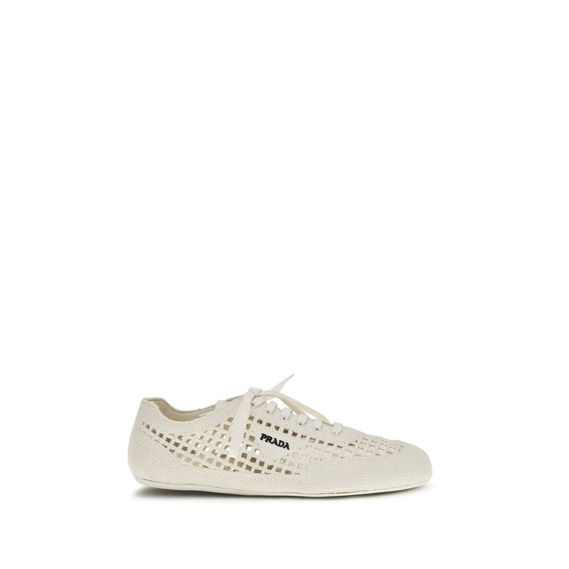 Prada Beige Low Top Sneakers Glam Steals