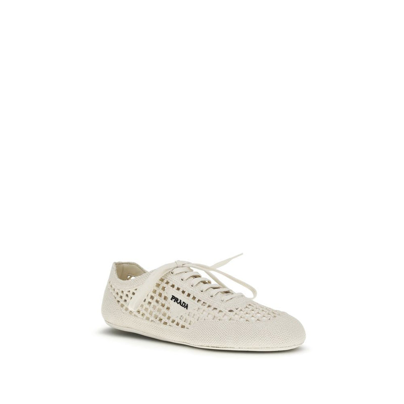 Prada Beige Low Top Sneakers Glam Steals