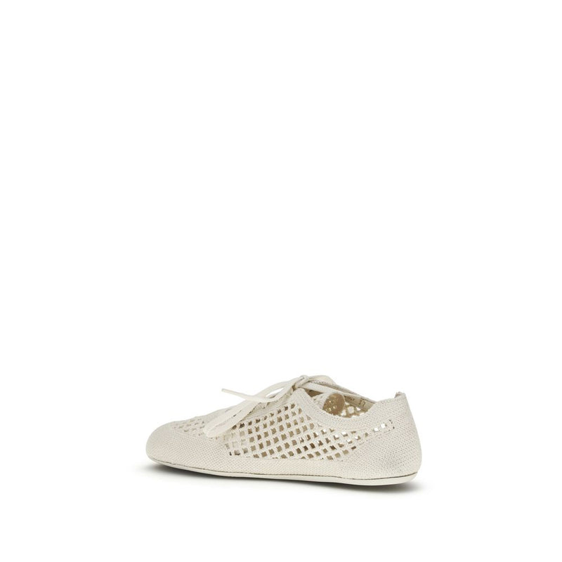 Prada Beige Low Top Sneakers Glam Steals
