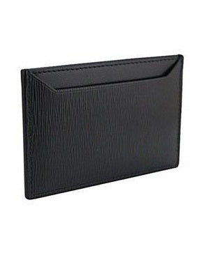 Prada Black Calfskin Cardholder Glam Steals