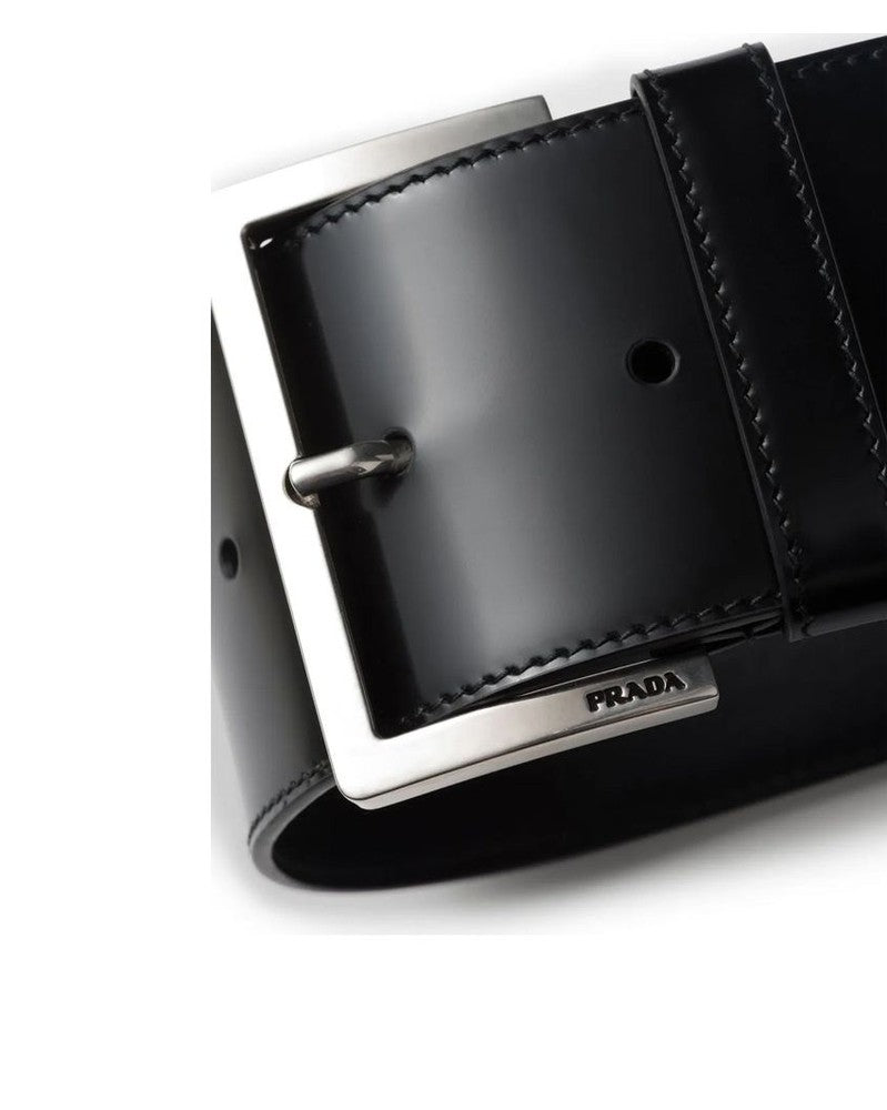 Prada Black Calfskin Shoulder Strap Glam Steals