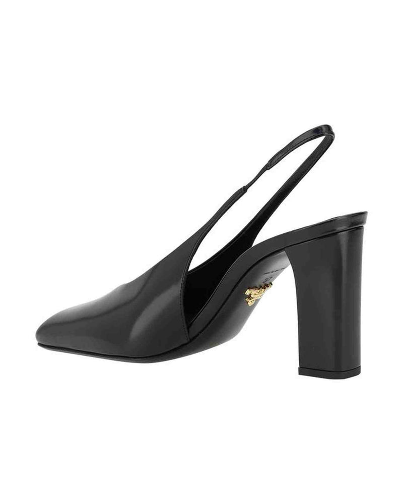 Prada Black Leather Calf Pumps Glam Steals