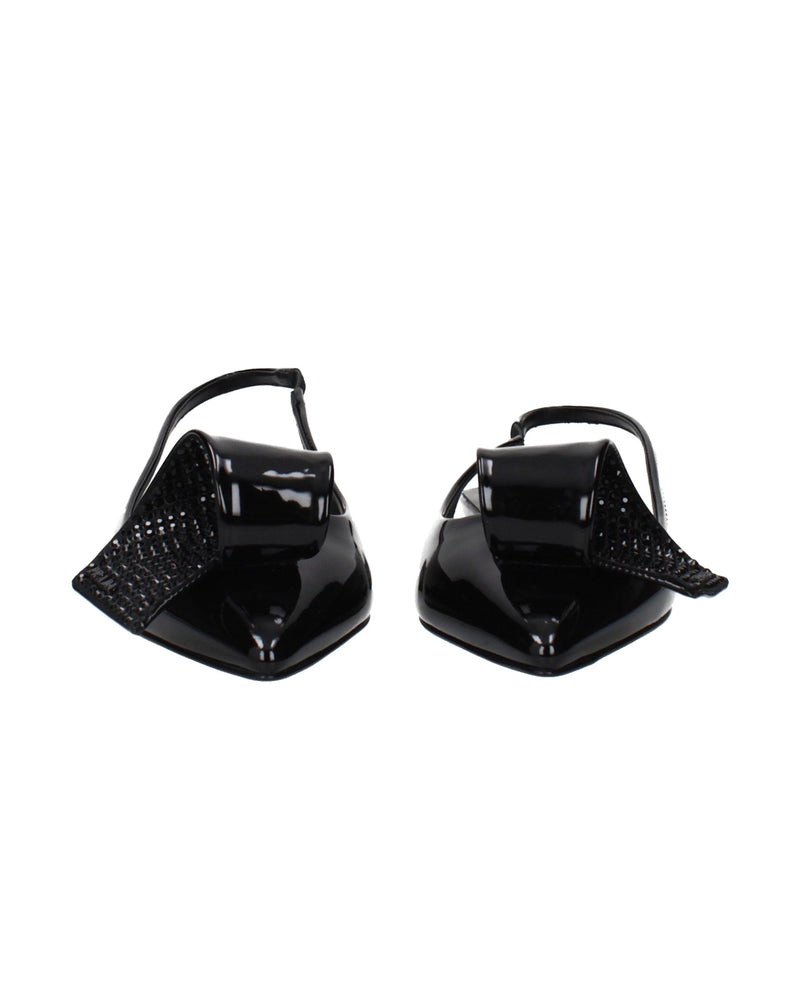 Prada Black Leather Flat Sandals Glam Steals