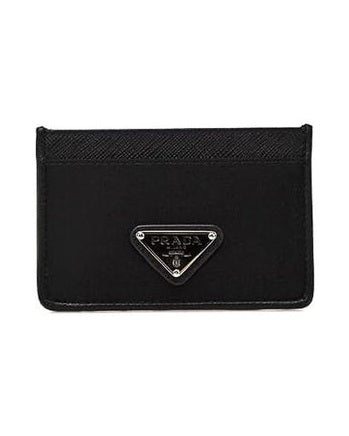 Prada Black Nylon Cardholder Glam Steals