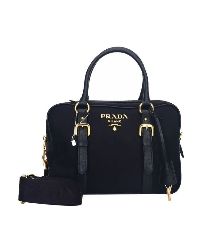 Prada Black Nylon Handbag Glam Steals