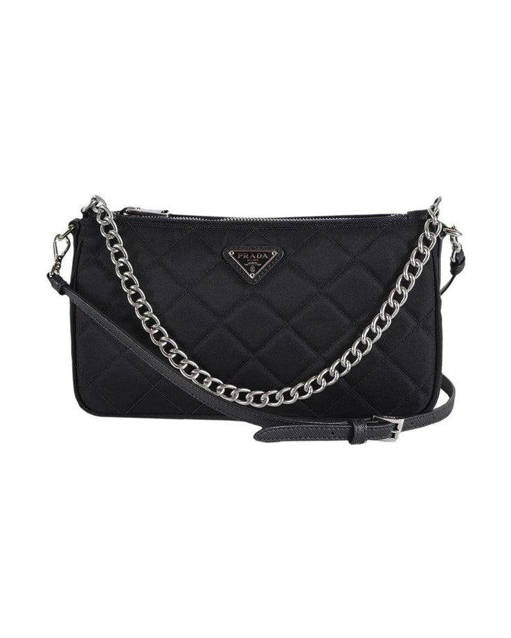 Prada Black Nylon Shoulder Bag Glam Steals