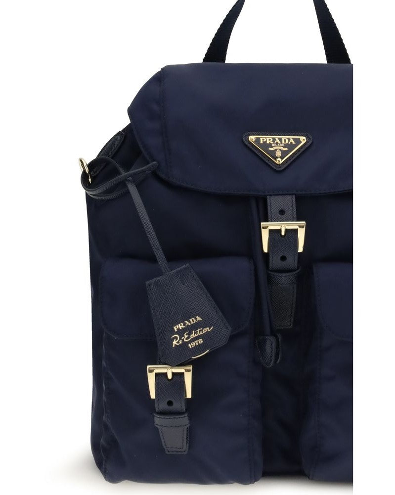 Prada Black Recycled Polyamide Backpack Glam Steals