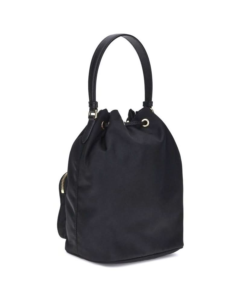 Prada Black Recycled Polyamide Bucket Bag Glam Steals