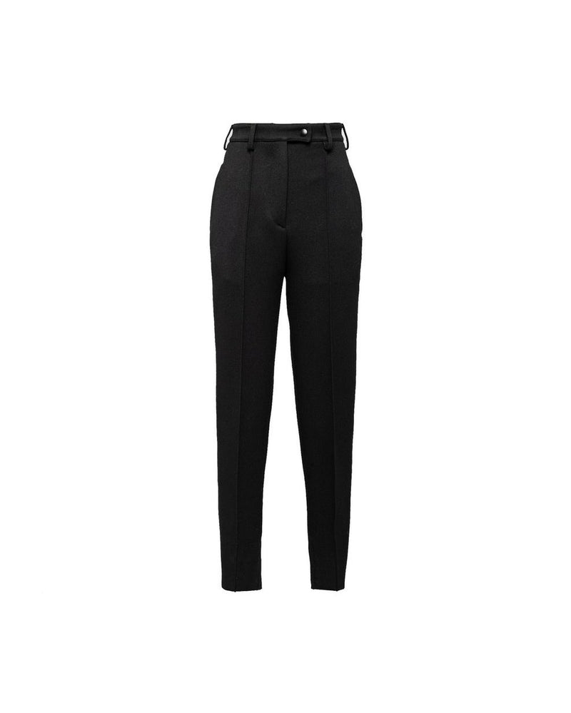 Prada Black Virgin Wool Pant Glam Steals