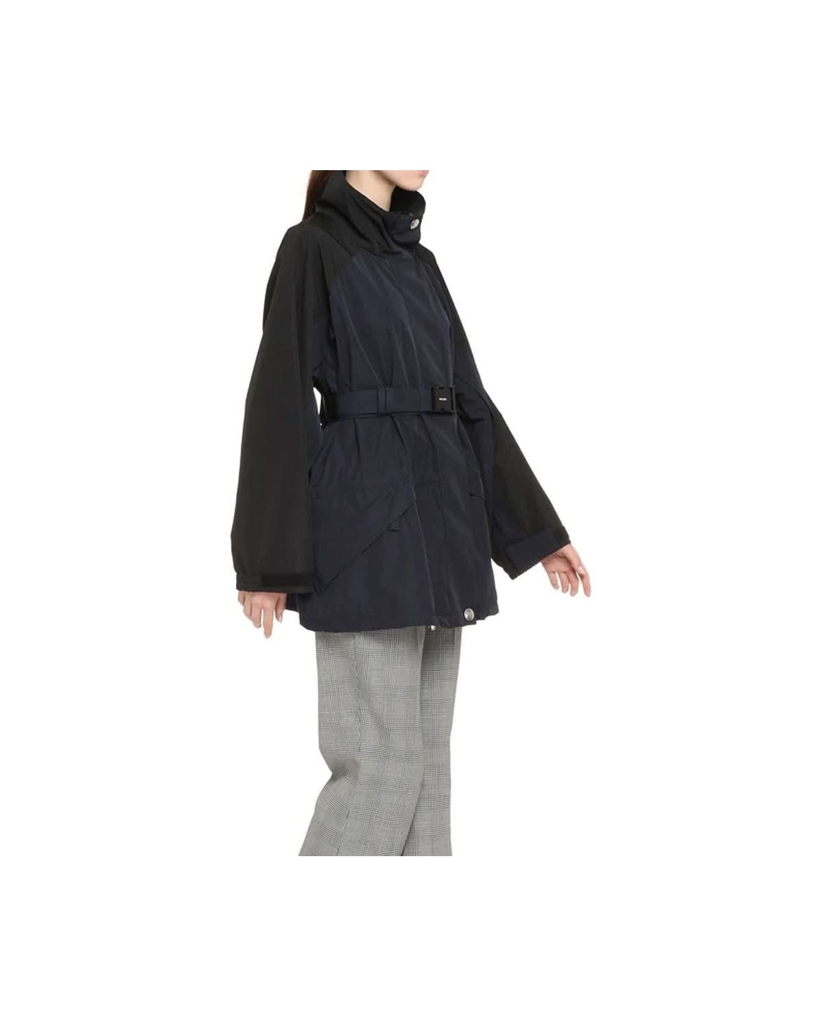 Prada Blue Polyamide Shell Jacket Glam Steals