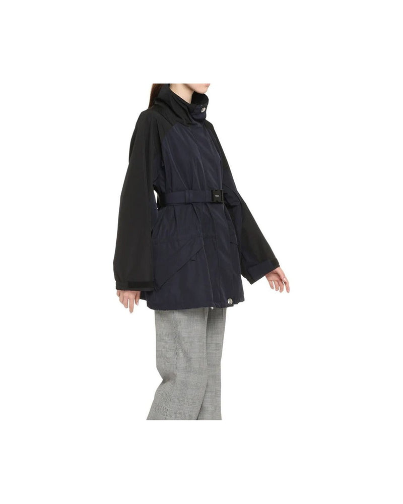 Prada Blue Polyamide Shell Jacket Glam Steals