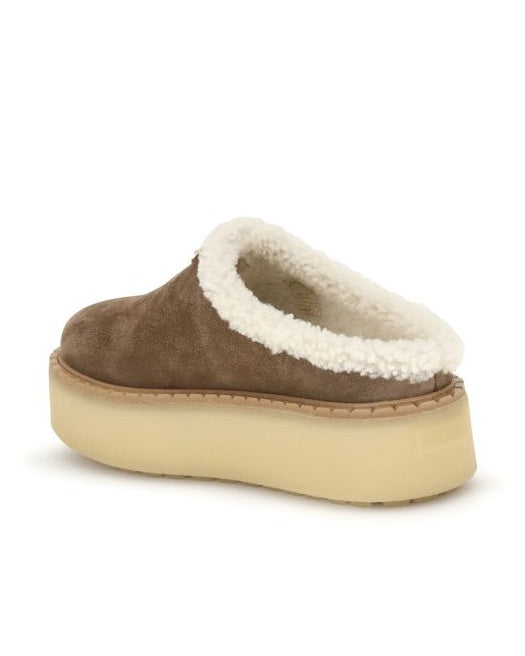 Prada Brown Calf Leather Bos Taurus Mules Glam Steals