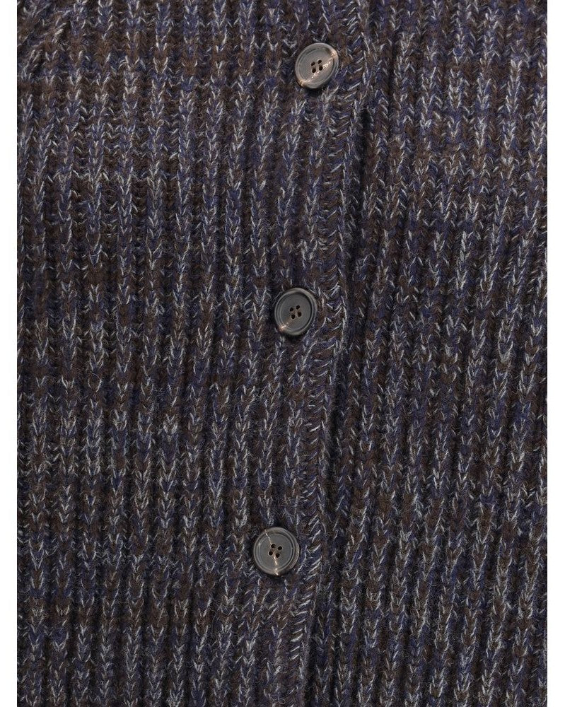 Prada Brown Wool Merino Cardigan Glam Steals