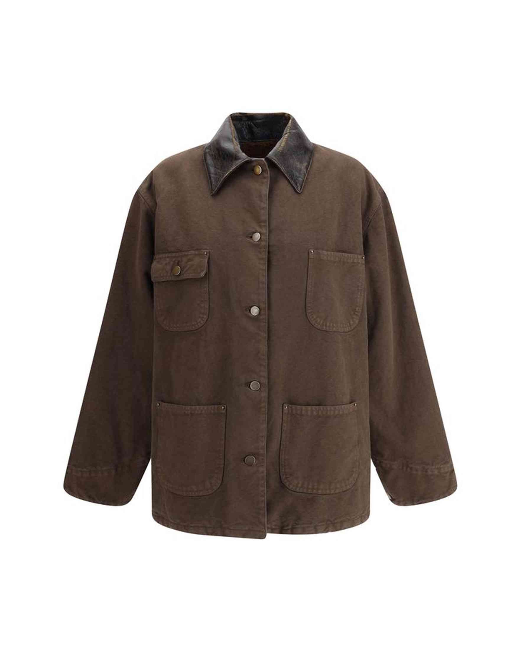 Prada Cotton And Shearling Jacket Glam Steals