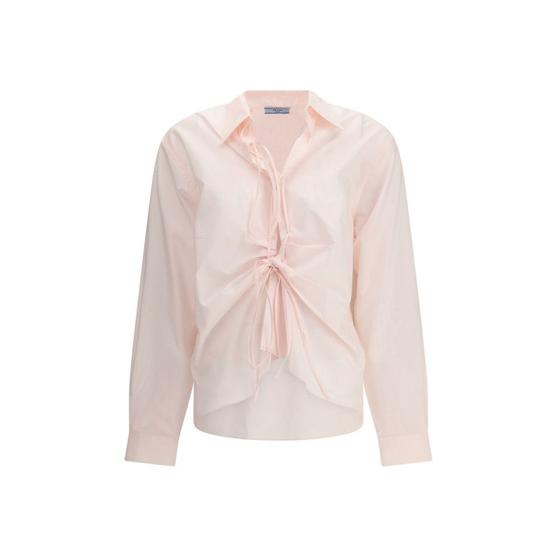 Prada Cotton Blouse Glam Steals