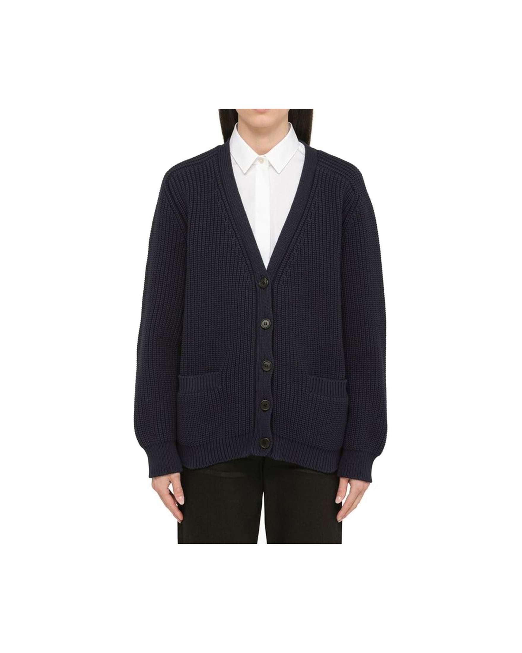 Prada Cotton Cardigan Glam Steals
