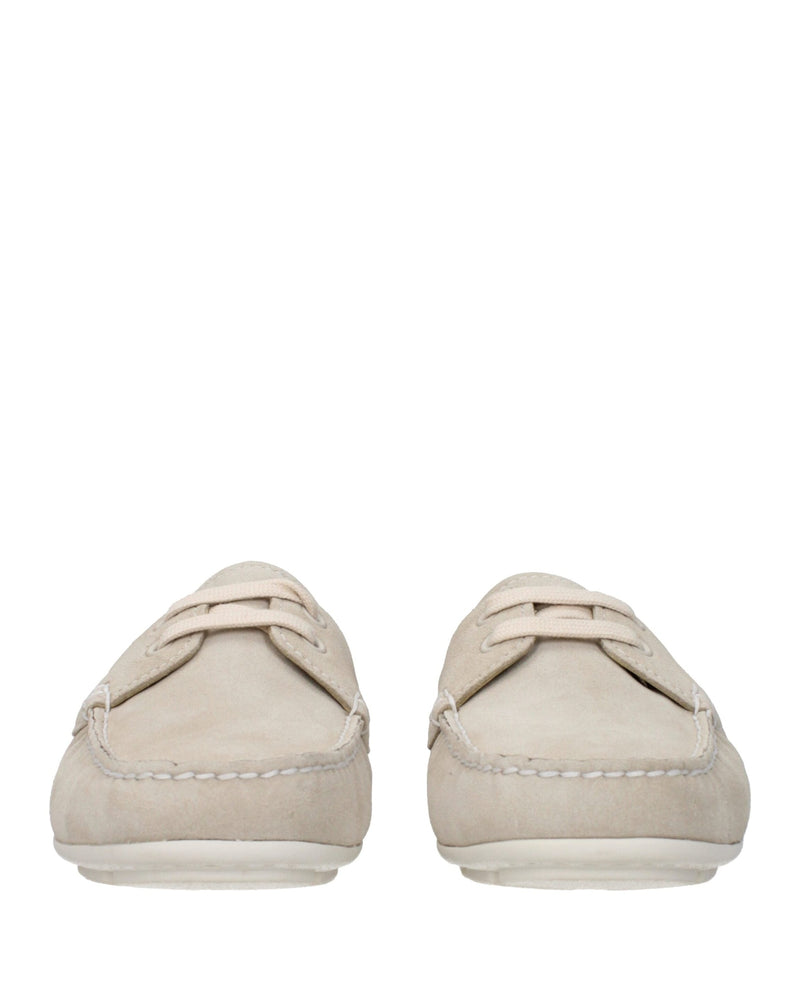 Prada Gray Leather Slip On Loafers Glam Steals