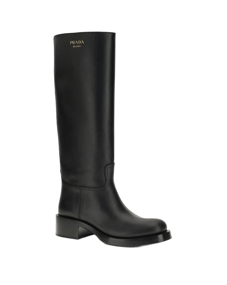 Prada High leather Boots Glam Steals