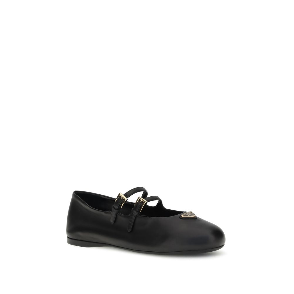 Prada Leather Ballerinas Glam Steals