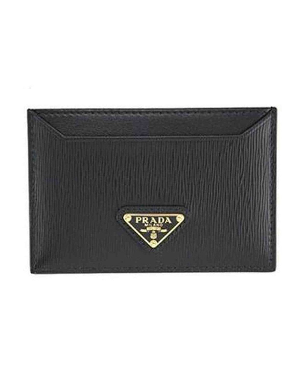 Prada Leather Cad Holder Glam Steals