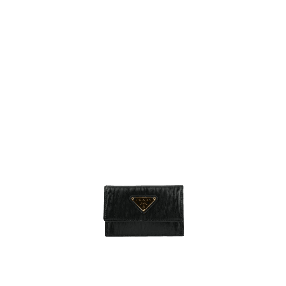 Prada Leather Card Holder Glam Steals
