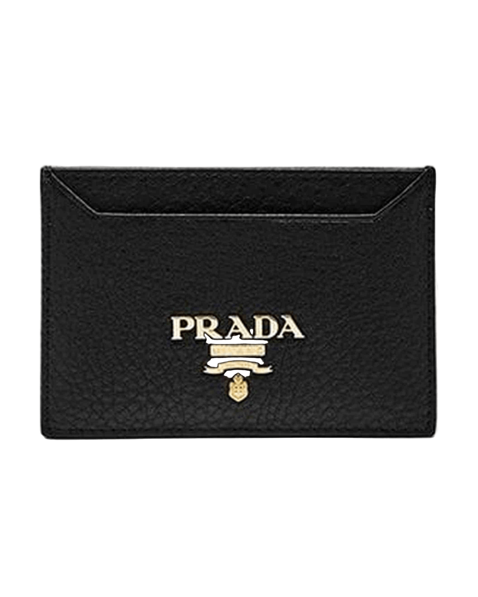 Prada Leather Logo Card Holder Glam Steals