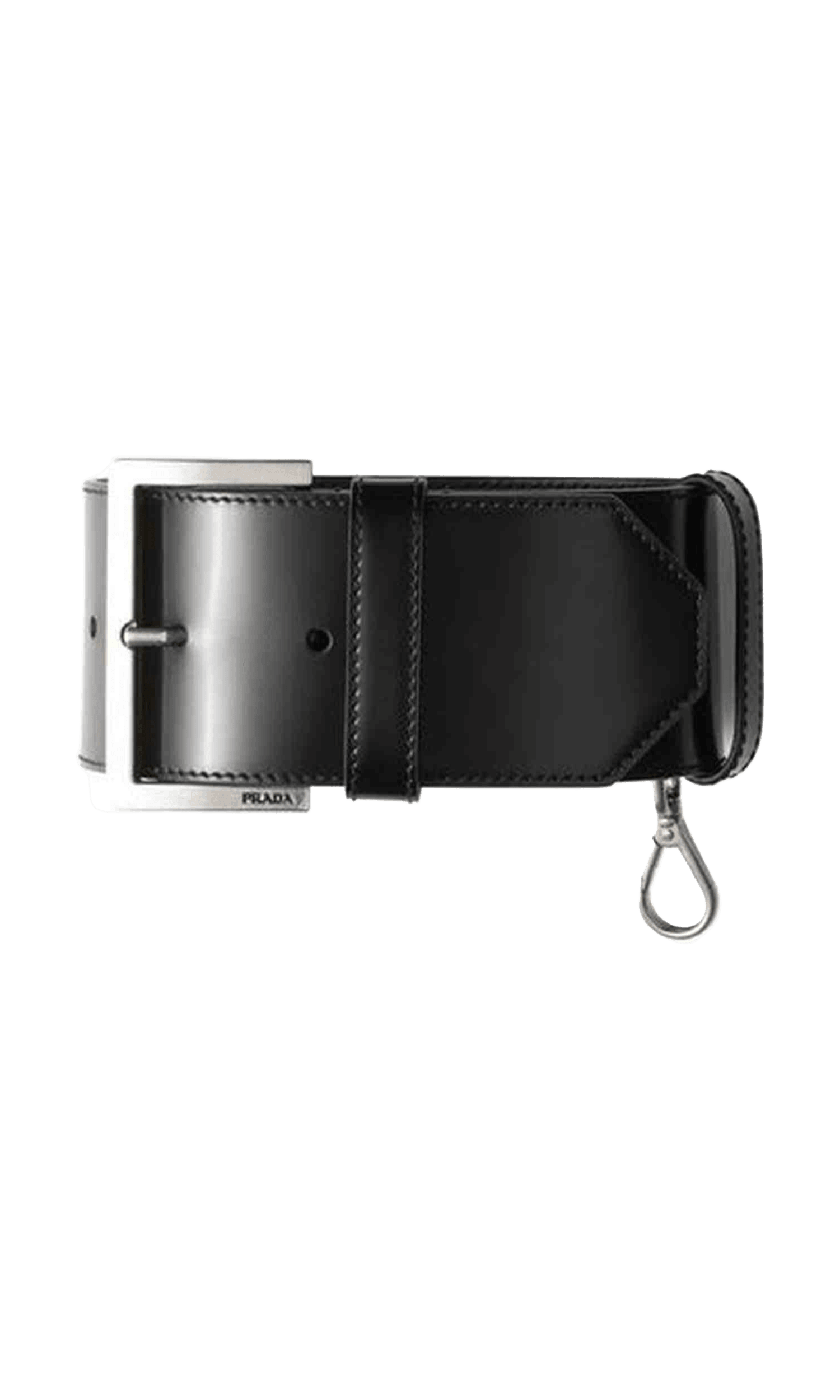 Prada Leather Wrist Strap Glam Steals