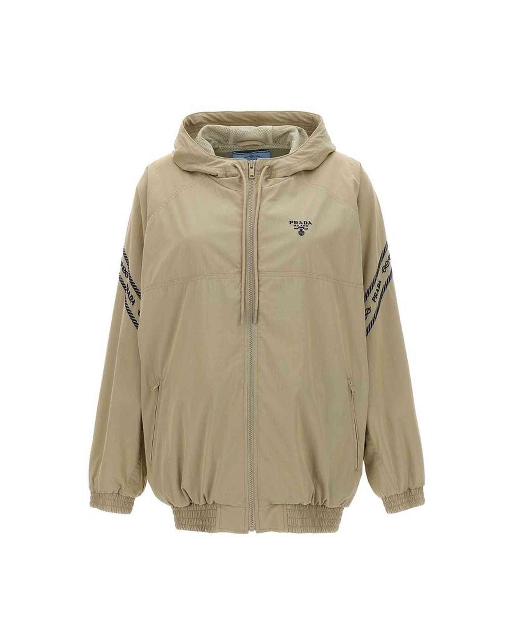Prada Logo Jacket Glam Steals