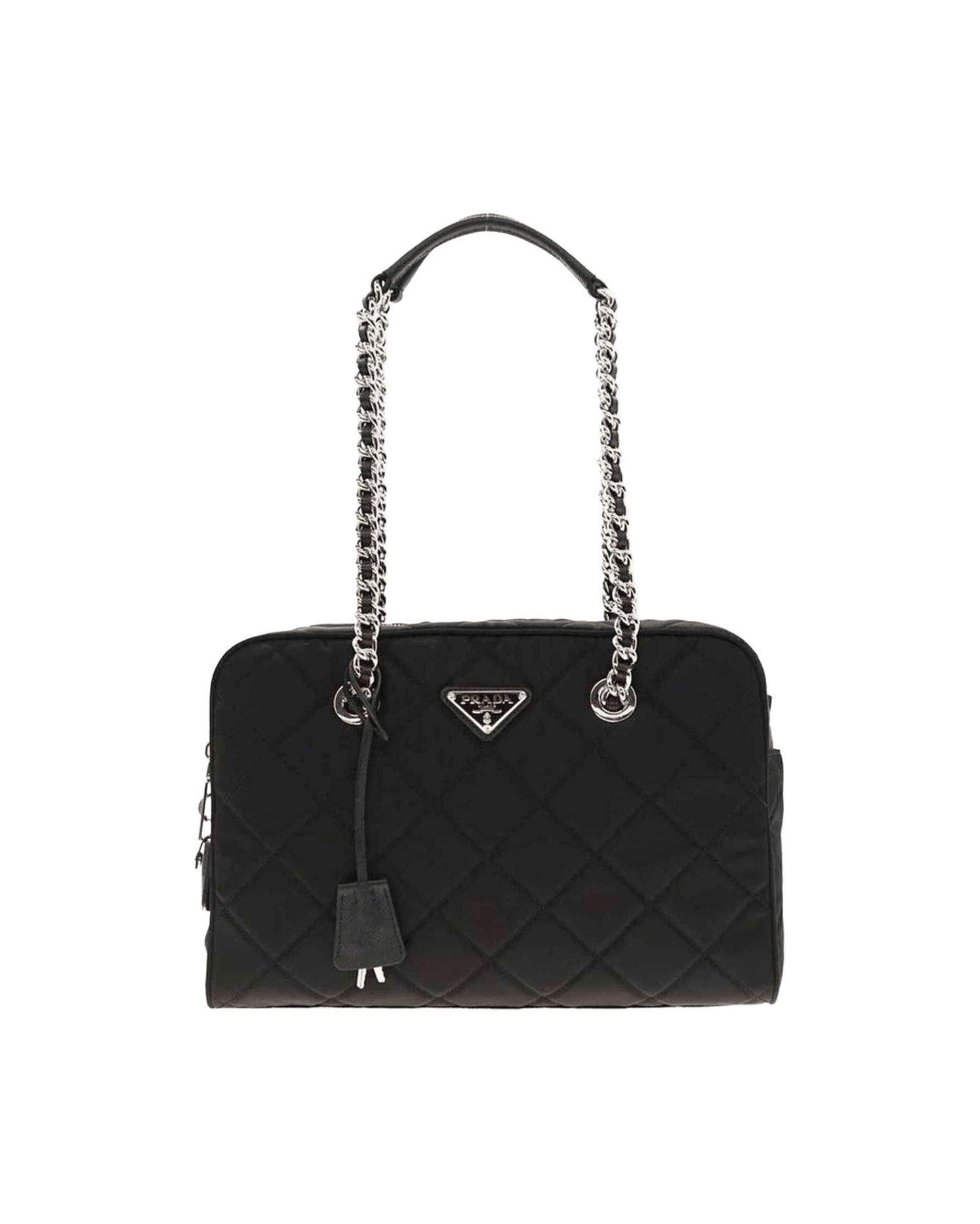Prada Nylon Quilted Shoulder Bag Glam Steals