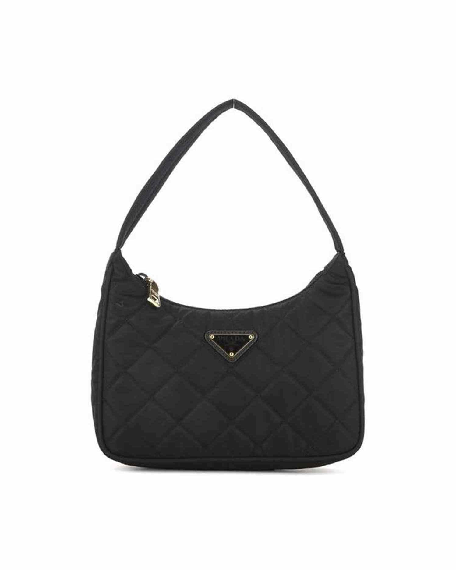 Prada Nylon Re Quilted Shoulder Bag Glam Steals