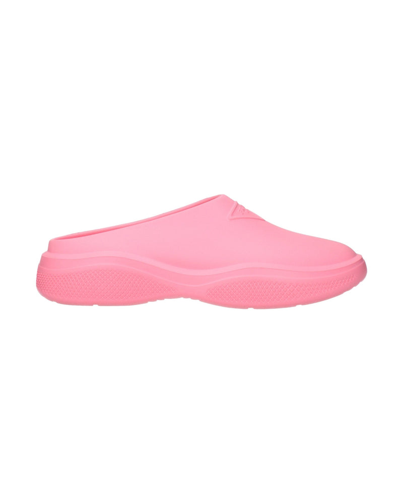 Prada Pink Cotton Slippers Slippers
